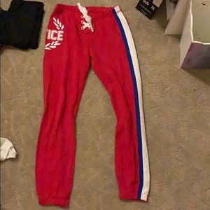Red Sweatpants (Justice; Size 10)